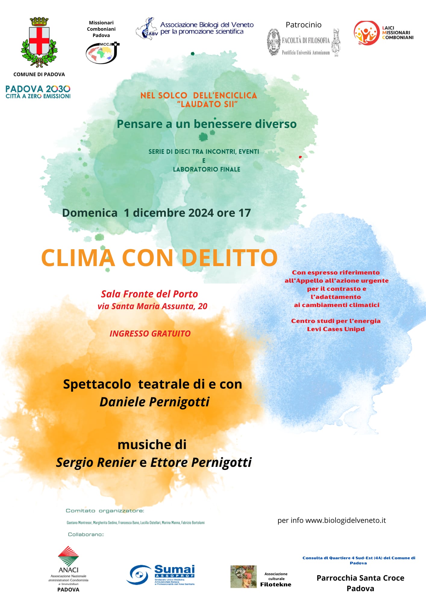 Locandina dell'evento