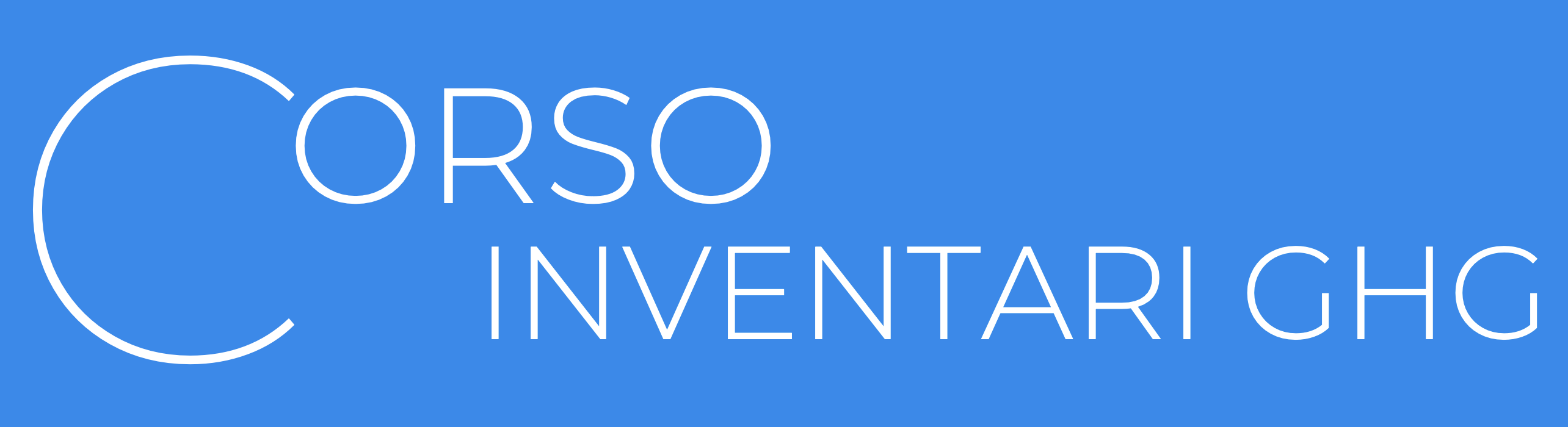 Corso Inventari GHG - 29 ottobre 2026